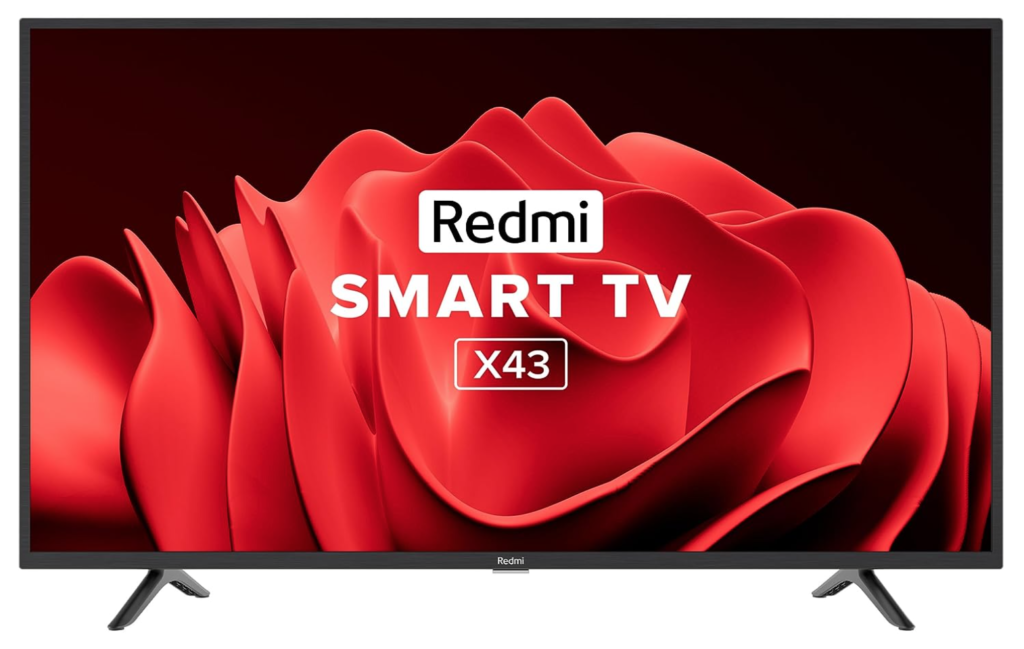 Redmi 43 inches 4K Ultra HD Android Smart LED TV X43 ( L43R7-7AIN ) (‎Redmi Smart TV X43)